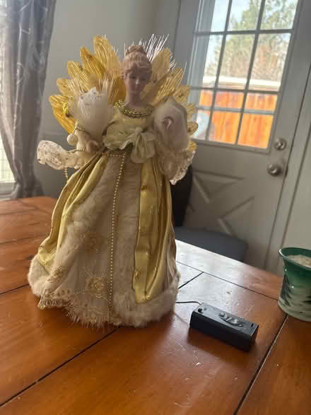 Photo of free Angel Tree Topper, battery light up (Thornton) #1