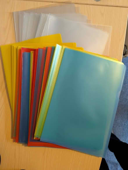 Photo of free A4 document folders (East Oakley RG23) #1