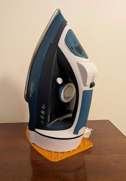 Photo of free Sunbeam iron + ironing board (Manor Park, Washington, DC) #1