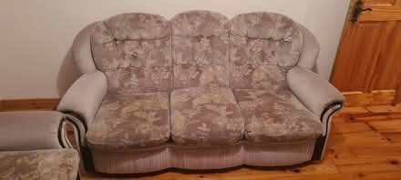 Photo of free Sofa trio to collect (Burtonport (Co. Donegal)) #1