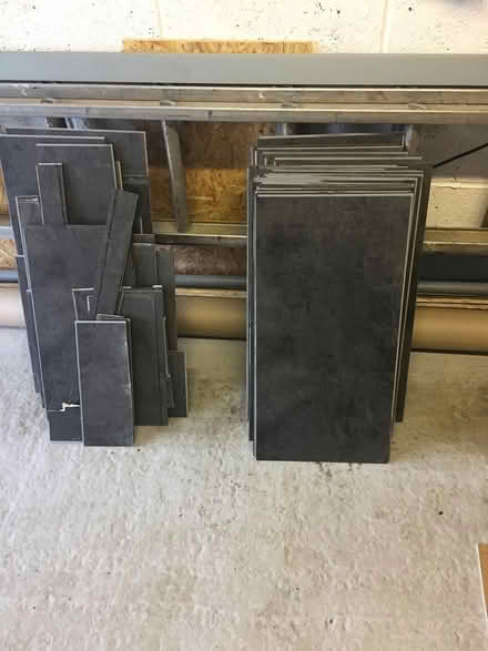 Photo of free Slate Effect LVT Click Tiles (Middlewich) #1