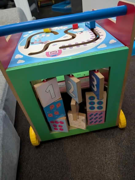 Photo of free Wooden shape sorter/walker (LS26 Great Preston) #3