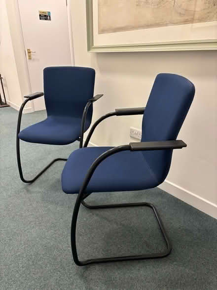 Photo of free Blue office chairs (Eton SL4) #1