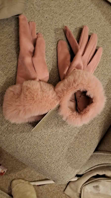 Photo of free Pink ladies gloves. RG26 (Bramley, Hants RG26) #2