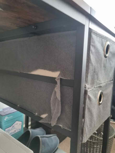 Photo of free Wooden/metal desk (Yalding ME18) #2