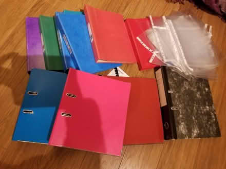 Photo of free Lever arch folders and wallets (Adel LS16) #1