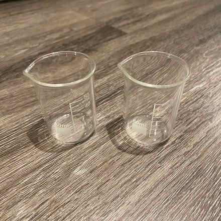 Photo of free 2 decorative glass beakers (Bethesda, MD) #1