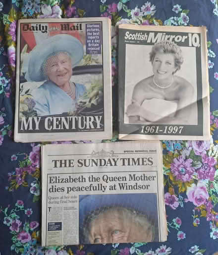 Photo of free Newspapers about Royal events (Midsomer Norton (BA3)) #1