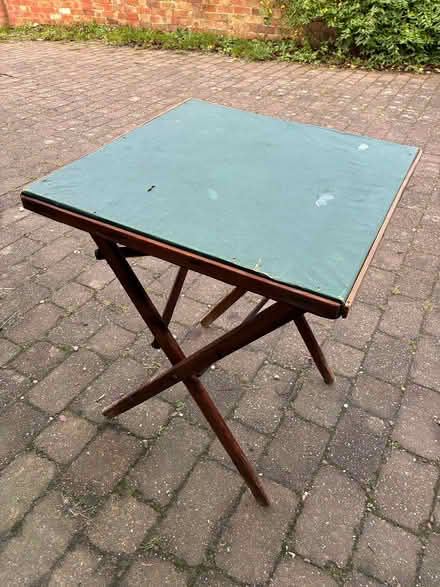 Photo of free Card table (Woodhouse LE12) #1