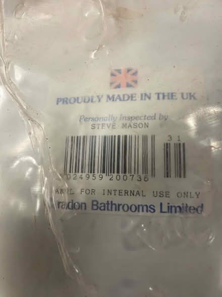 Photo of Ceramic hand basin (Minehead TA24) #3