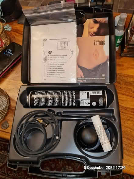 Photo of free Airbrush tattoo machine (Chatham ME5) #2