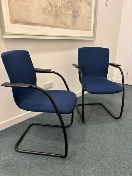 Photo of free Blue office chairs (Eton SL4) #2