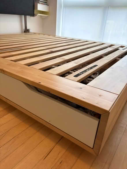 Photo of free IKEA Malm Bed with headboard (Hackney North N16) #1