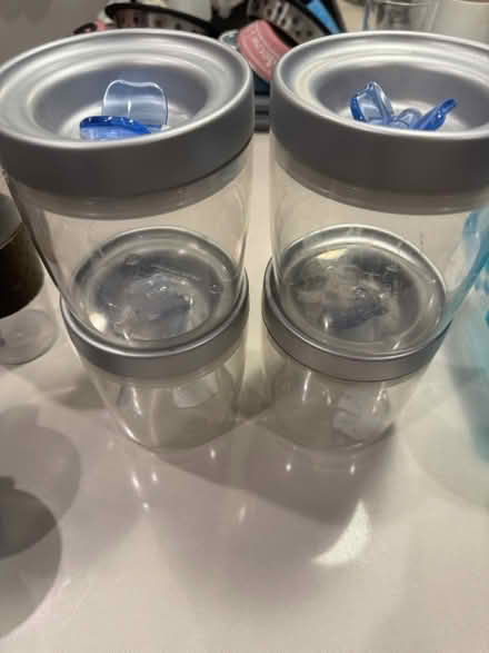Photo of free Plastic containers for organizing (Crown Heights) #2