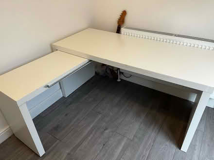 Photo of free Desk with pull out side (Shipley) #2