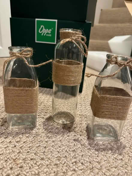 Photo of free Small glass vases (Succasunna) #2