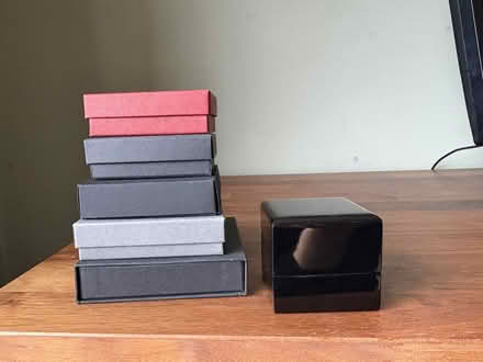 Photo of free Selection of empty jewellery boxes (Stretford M32) #2