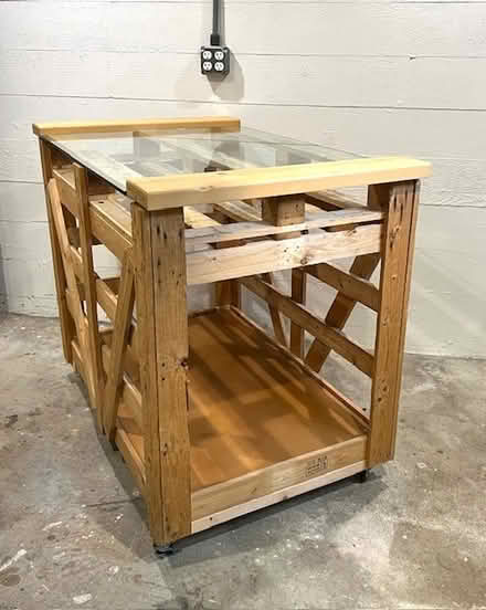 Photo of free Wood Pallet Table (Wedgwood) #3