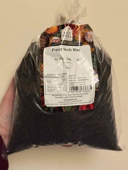 Photo of free Old India Poppy seeds 1kg (GU14) #1