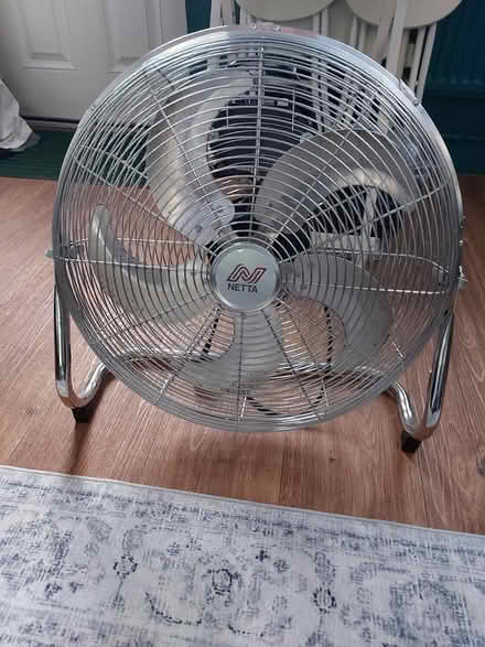 Photo of free Silver/Chrome Fan (Hayling Island PO11) #2