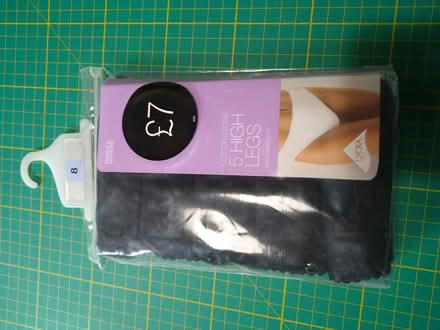 Photo of free M&S size 8 knickers (black, cotton/lycra) (West Croydon CR0) #1