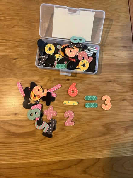 Photo of free Magnetic Numbers and Maths Symbols (Adambrae EH54) #1