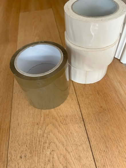 Photo of free 5 rolls packing tape (Near Kew Gardens, Richmond) #1