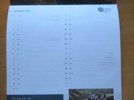 Photo of free 2026 Calendar (London Fields, E8) #3