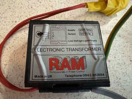 Photo of free 12V electrical transformer (Odd Down) #1