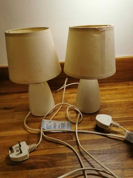 Photo of free Pair bedside lights (Leominster HR6) #1