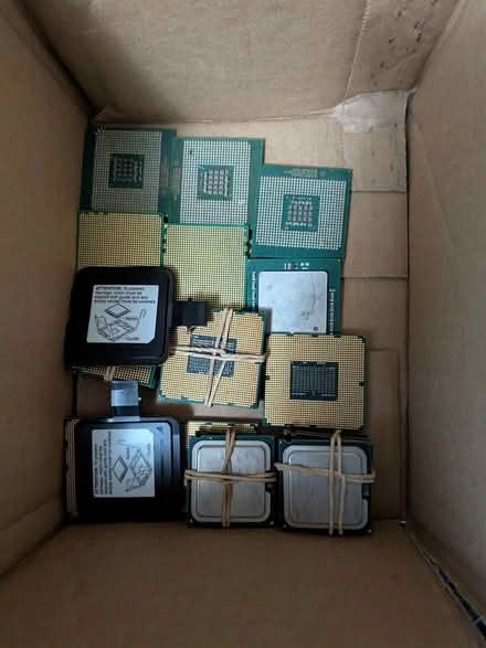 Photo of free Box of old CPUs, Xeons, etc (Glebe / Dow's Lake) #1