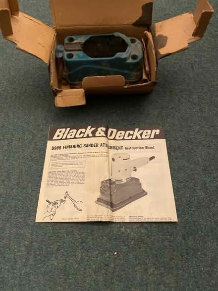 Photo of free Sander attachment (City of Bristol BS6) #1