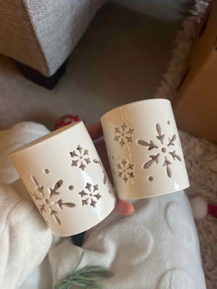 Photo of free Snowflake tea light holders (Stanway, CO3) #1