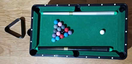 Photo of free Mini Pool Table. BNIB. (Chichester PO19) #1