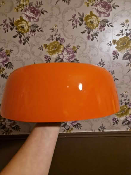 Photo of free Orange Lampshade (Shepshed LE12) #1