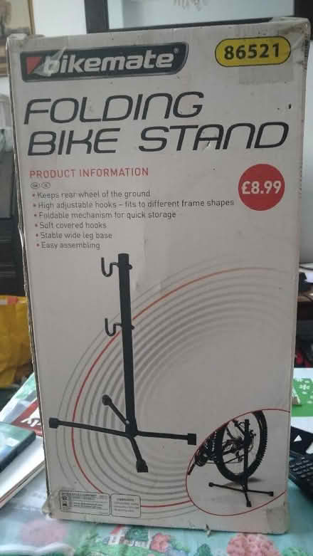 Photo of free Bike stand in box (Slade Green DA8) #1