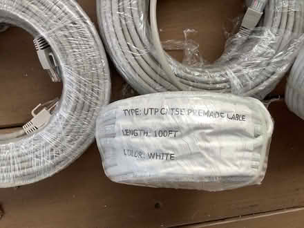 Photo of free 8 rolls CAT5E internet cable (Brightwood, Washington D) #2