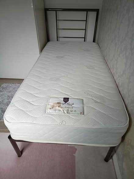 Photo of free Single bed and mattress (Thornbury BD3) #1