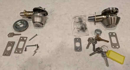 Photo of free Set of two deadbolts (Hazeldean/Castlefrank area) #1