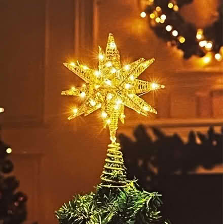 Photo of Christmas Tree Topper & Skirt (Brookhaven) #1