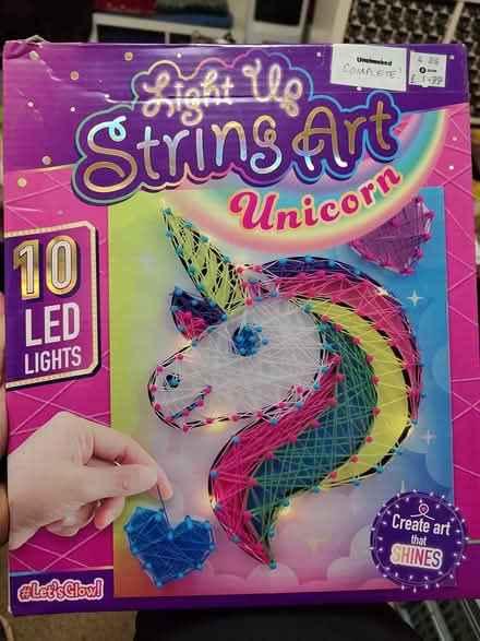Photo of free Unicorn craft kit with LEDs (Donnington OX4) #1