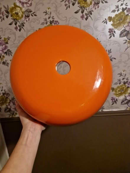 Photo of free Orange Lampshade (Shepshed LE12) #3