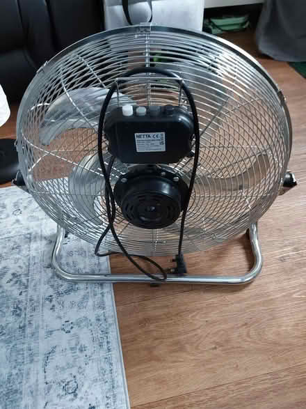 Photo of free Silver/Chrome Fan (Hayling Island PO11) #1