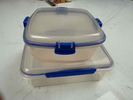 Photo of free 2 Plastic Containers (HA5 1JX) #1