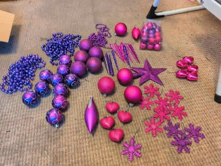 Photo of free Christmas baubles and beads (Woodley RG5) #2