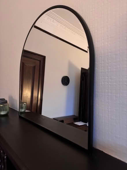 Photo of free Black frame wall mirror (Glasgow G20) #1