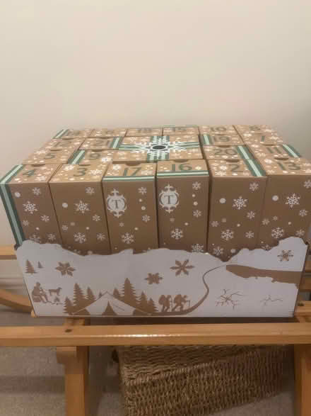 Photo of free Empty card advent calendar (Belle vue Shrewsbury) #1