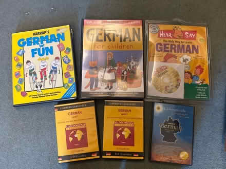Photo of free German language learning book/CDs (OX5 (Kidlington)) #1