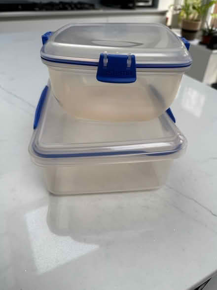 Photo of free 2 Plastic Containers (HA5 1JX) #2