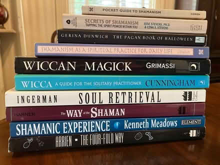 Photo of free Book Lot: Shamanism Wicca Magic (Old Town Bowie) #1